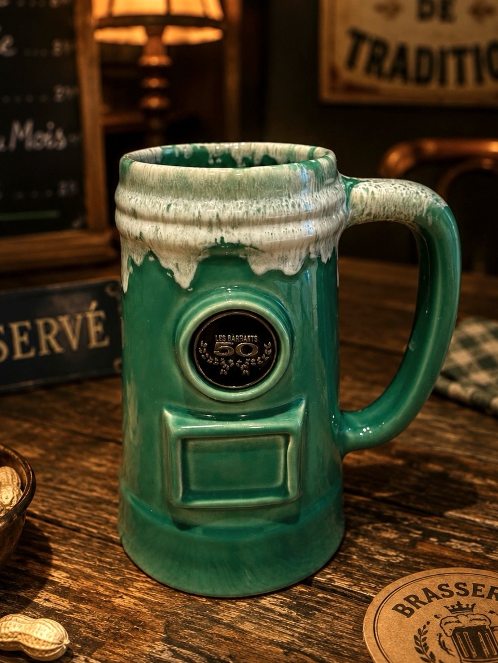 Vintage Beer Stein – Beauceware Pottery – Labatt 50